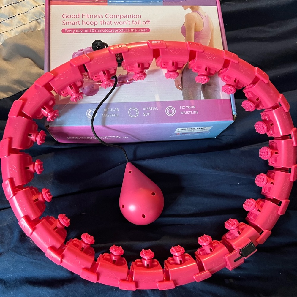 Smart hoop exerciser